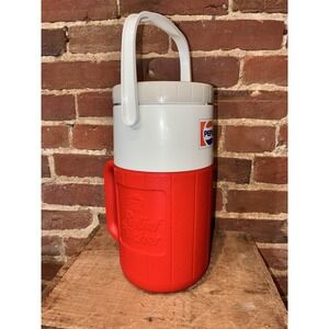 Coleman‎ 80s Pizza Hut Pepsi 1/2 Gal Water Cooler Jug